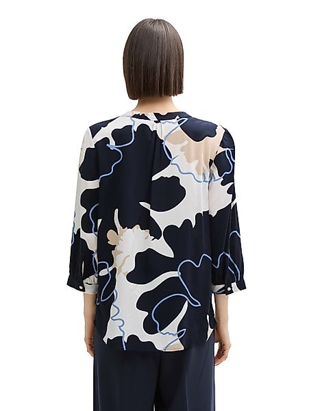 TOM TAILOR Klassische Bluse mit All-Over günstig online kaufen
