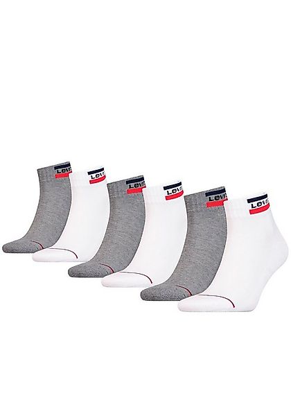 Levi's® Kurzsocken (Packung, 6-Paar) mit breitem Logobund günstig online kaufen