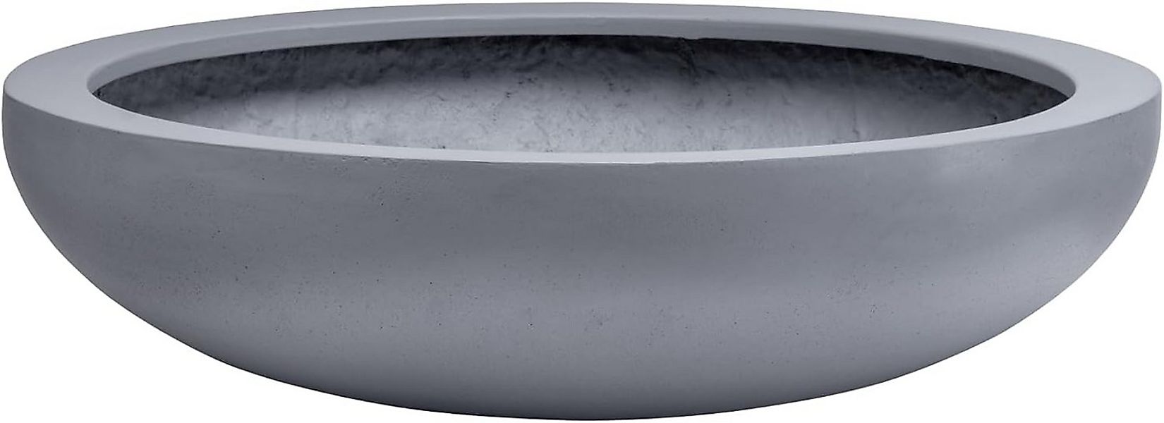 VIVANNO Pflanzschale Fiberglas PLANA Schale - Betongrau Beton-Design (1 St) günstig online kaufen