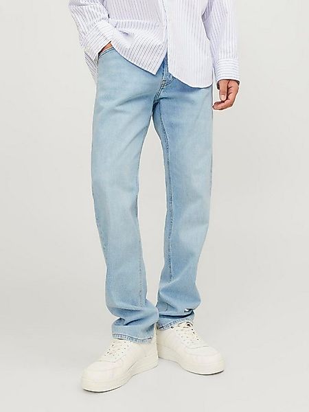 Jack & Jones Tapered-fit-Jeans JJIMIKE aus elastischem Material und Used-Wa günstig online kaufen