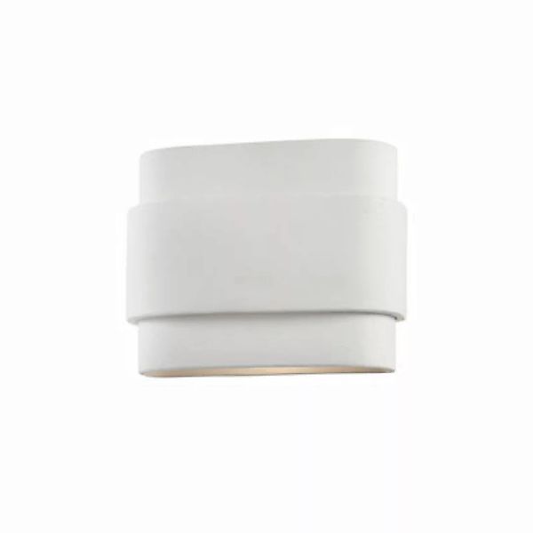Wandleuchte Terres de rêves - Louis keramik weiß / Steinzeug - L 25 x H 19 günstig online kaufen