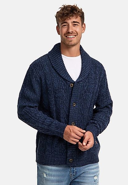 Indicode Strickjacke Herren INIlterly Herrenstrickjacke günstig online kaufen