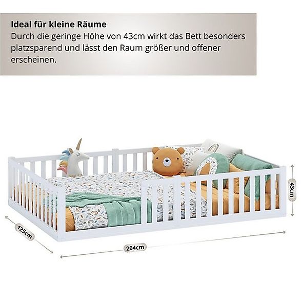 Alavya Home® Massivholzbett BUCHE mit Matratze FSC® 100% zertifizert I Limi günstig online kaufen
