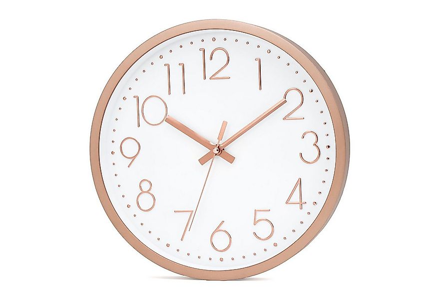 Intirilife Wanduhr (Wanduhr lautlos, ohne Tickgeräusche klassiche moderene günstig online kaufen