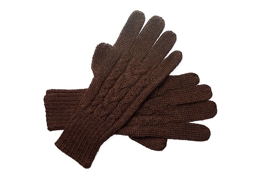 Posh Gear Strickhandschuhe Guantibrada Alpaka Fingerhandschuhe aus 100% Alp günstig online kaufen