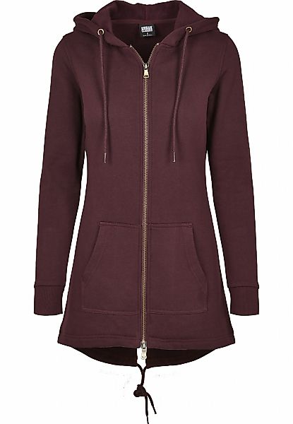 URBAN CLASSICS Sweatjacke "Urban Classics Damen Ladies Sweat" 1 Stk. günstig online kaufen