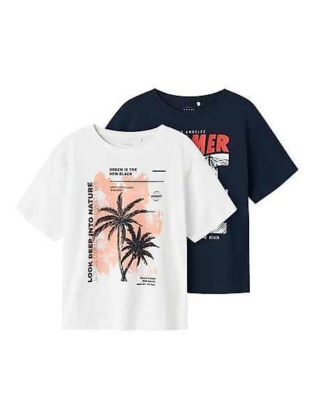 Name It Kurzarmshirt NKMVAGNO 2P SS LOOSE TOP (Packung, 2-tlg) günstig online kaufen