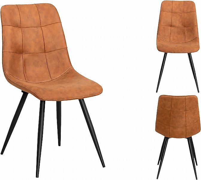 OMG Design Esszimmerstuhl "Peak" (Set) 2 Stk.moderne Sitzschale in Microfas günstig online kaufen