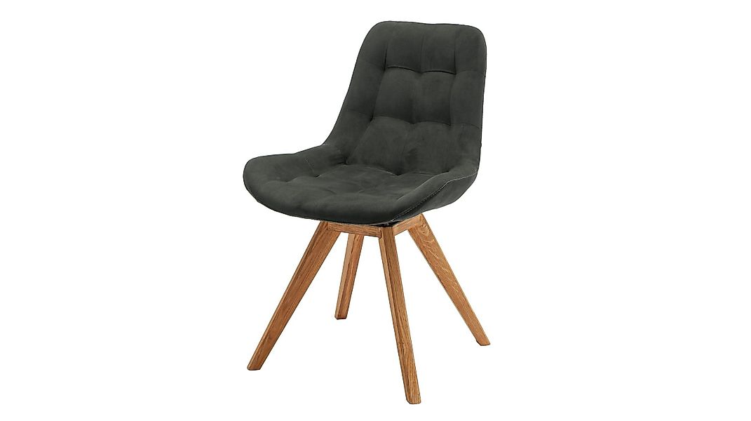 Massivart® Polsterstuhl Esszimmer / anthrazit / günstig online kaufen