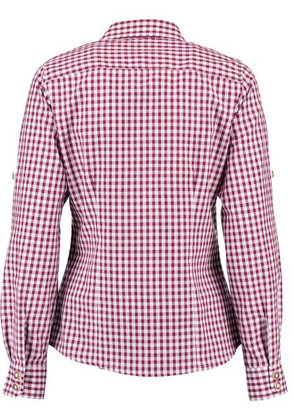 OS Trachten Trachtenbluse Qorru Taillierte Langarmbluse günstig online kaufen