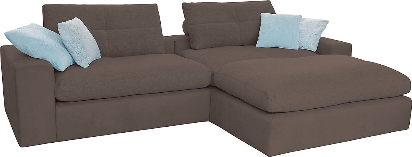 alina Ecksofa »Sandy« mit losen Sitz- und Rückenkissen günstig online kaufen