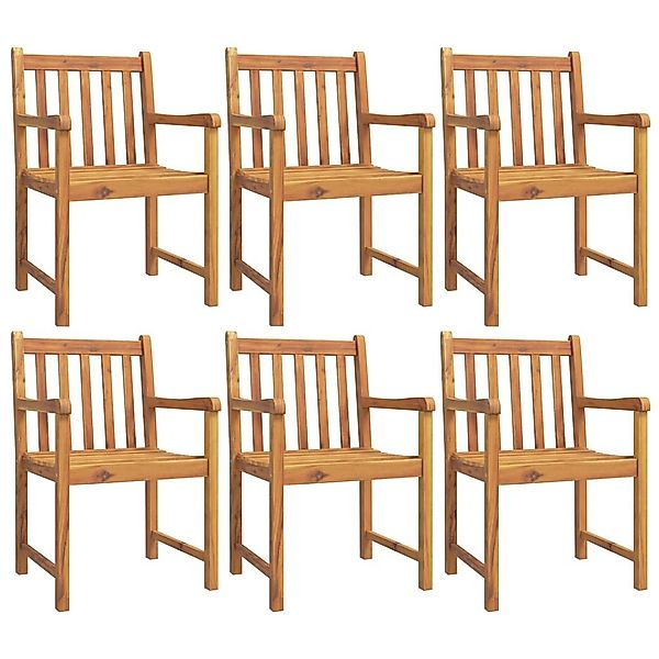 vidaXL Gartenstuhl Gartenstühle 6 Stk. 56x55,5x90 günstig online kaufen