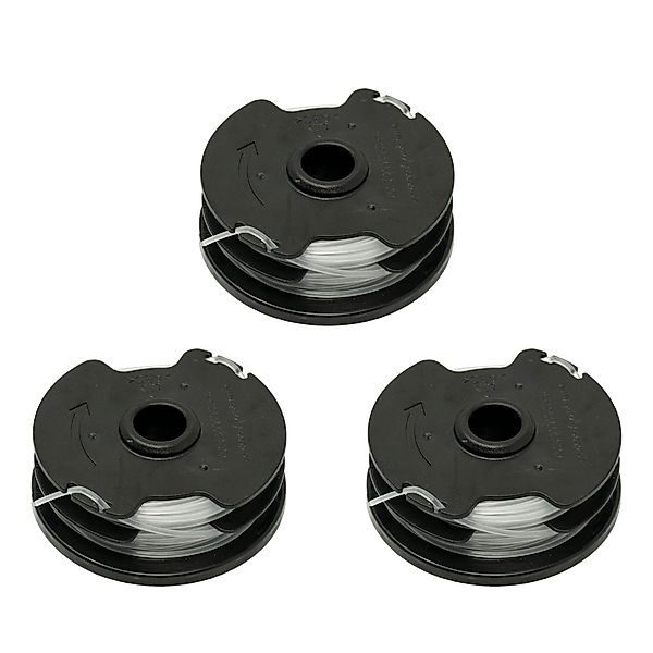 Parkside Rasentrimmer-Ersatzspule Fadenspulen 3x Trimmerspulen Ersatz günstig online kaufen