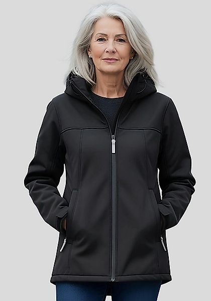 Promodoro Softshelljacke Hoody Softshell Jacke Kapuzenjacke mit Kapuze, win günstig online kaufen