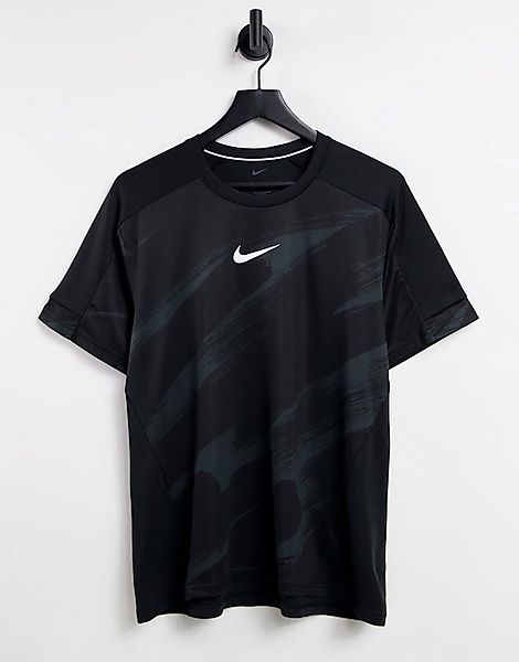 Nike Training – Sport Clash – T-Shirt in Schwarz günstig online kaufen