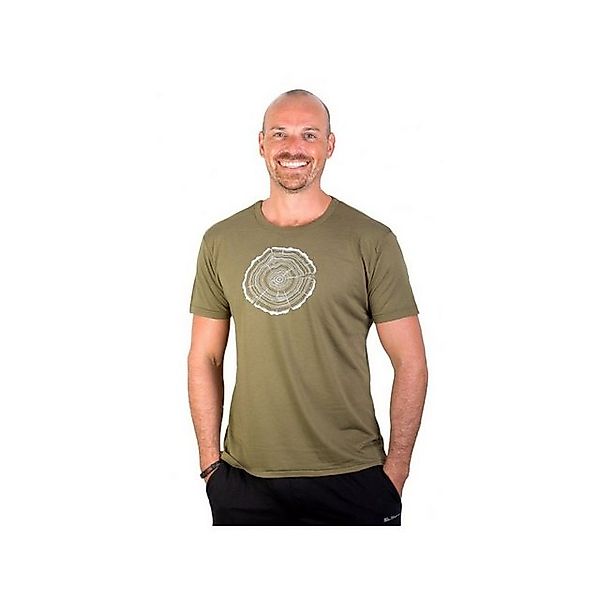 Life-Tree Rundhalsshirt Casual ’für Herren in grün’ (1-tlg., keine Angabe) günstig online kaufen