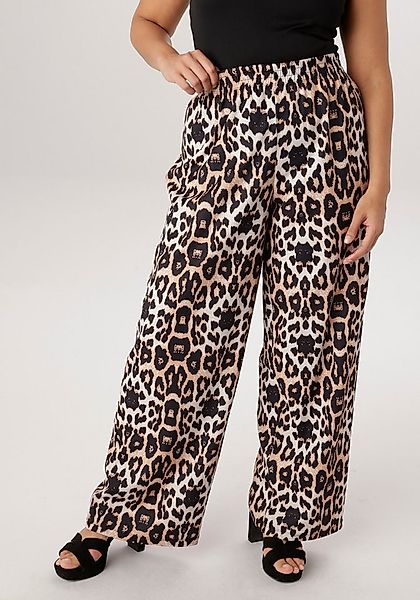 Aniston PLUS Schlupfhose in trendigem Leoprint - NEUE KOLLEKTION günstig online kaufen