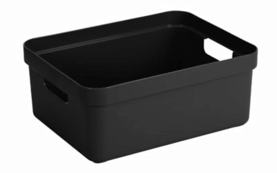 sunware® Aufbewahrungsbox Sigma aus Kunststoff 5 Liter 25 Liter schwarz günstig online kaufen