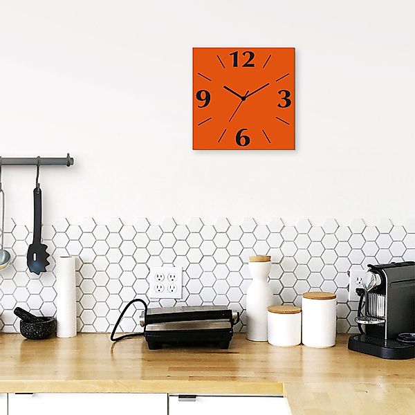 Artland Wanduhr Uni Trendfarben (wahlweise mit günstig online kaufen