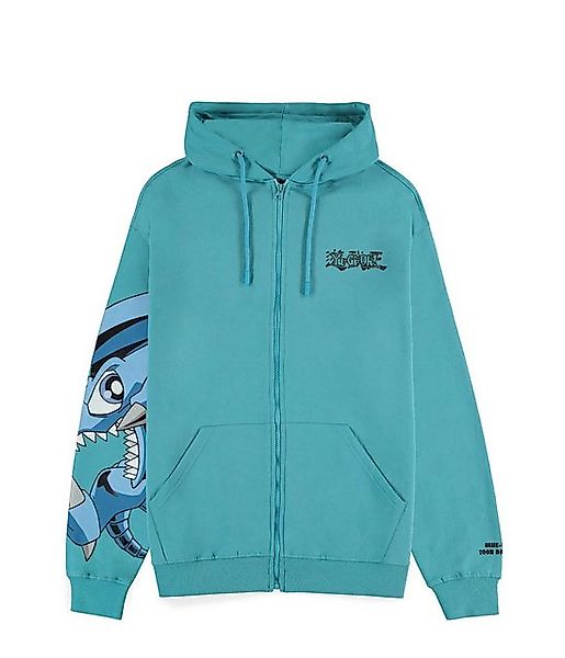 Yu-Gi-Oh Kapuzensweatshirt Blue Eyes Toon Dragon Zipper Hoodie günstig online kaufen