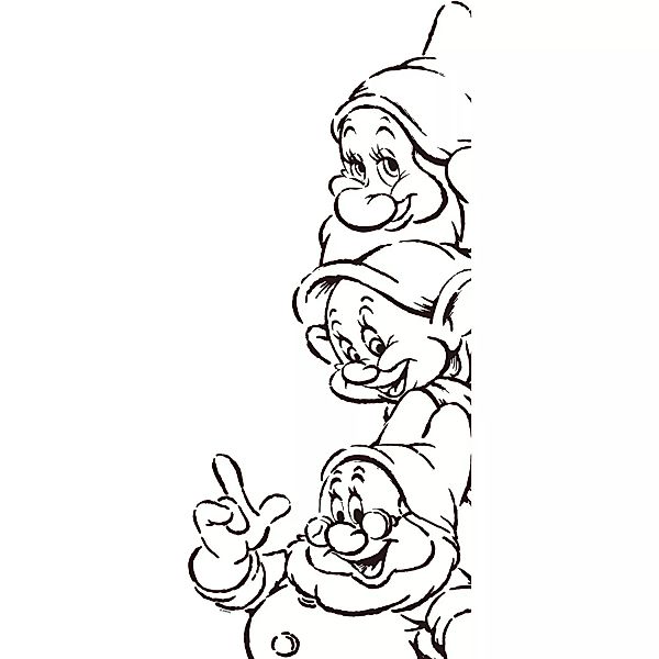 Komar Poster »Snow White Dwarves«, Disney, (1 St.) günstig online kaufen