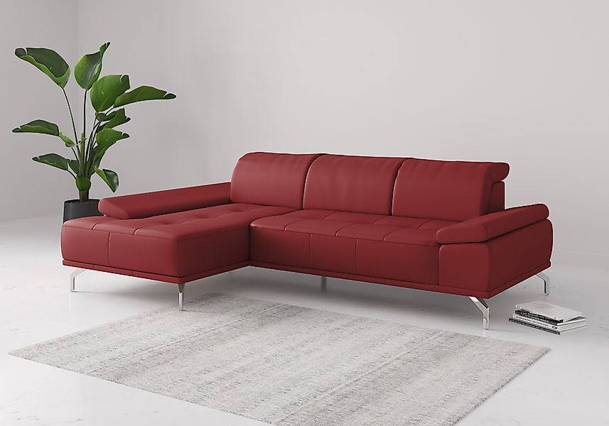 Places of Style Ecksofa Caluna, Inkl.Sitztiefenverstellung günstig online kaufen