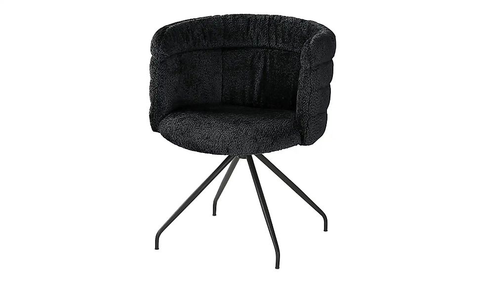 Jette Home Esszimmerstuhl  Paola ¦ schwarz ¦ Maße (cm): B: 65 H: 80 T: 64.0 günstig online kaufen