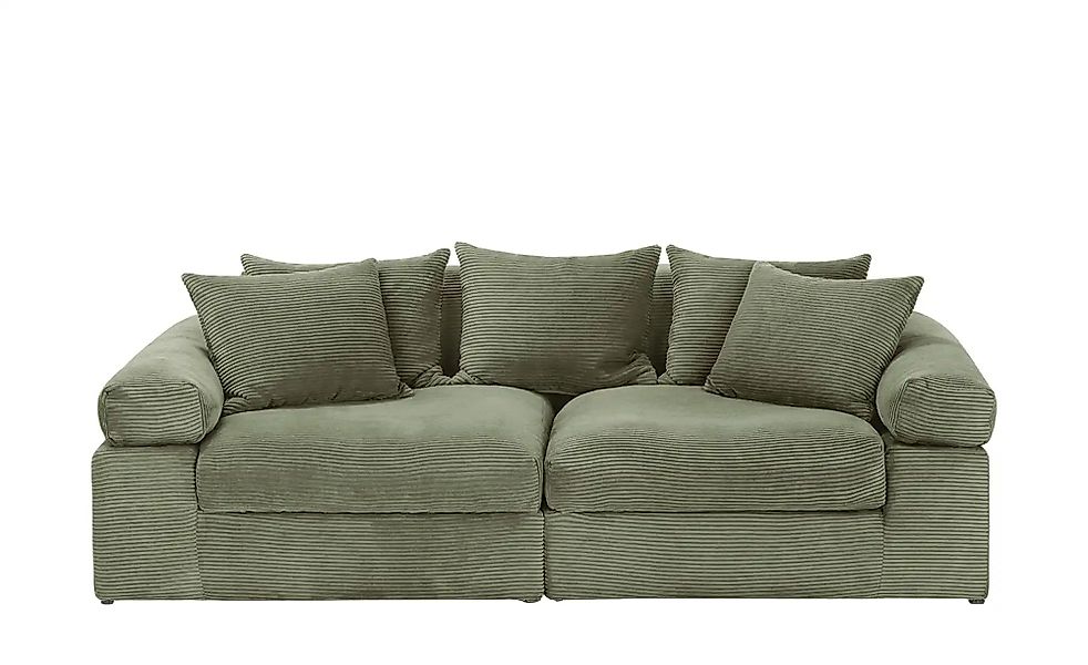 smart Big Sofa  Lionore ¦ grün ¦ Maße (cm): B: 242 H: 86 T: 121.0 Polstermö günstig online kaufen