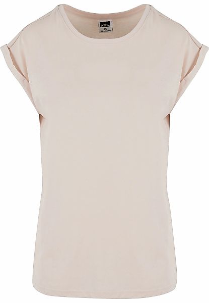 URBAN CLASSICS Kurzarmshirt "Urban Classics Damen Ladies Extended Shoulder günstig online kaufen