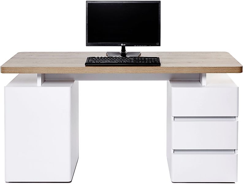 Jahnke Schreibtisch CU-LIBRE C 250, wechselseitig günstig online kaufen