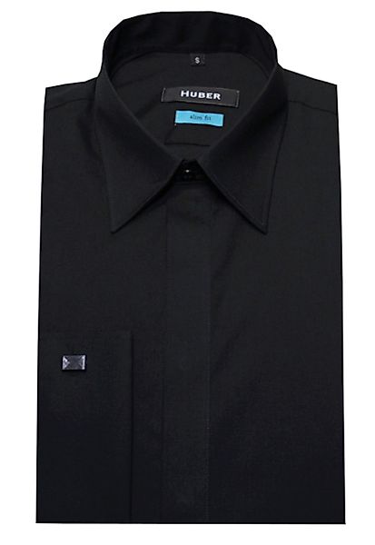 Huber Hemden Langarmhemd HU-5361 Umschlagmanschetten Slim günstig online kaufen
