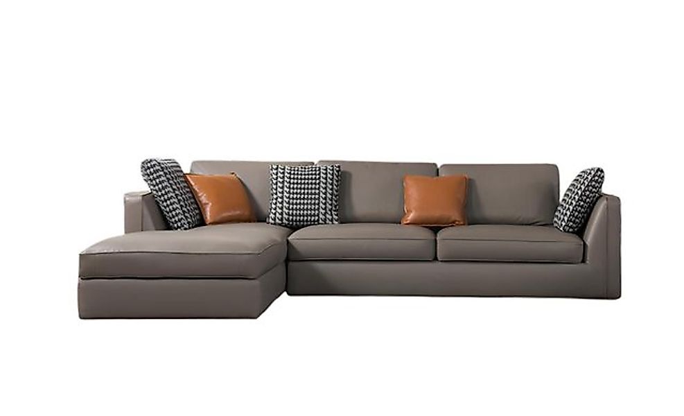 Xlmoebel Sofa Italienisches Ecksofa mit Lederoptik und modernem Design, 1 T günstig online kaufen