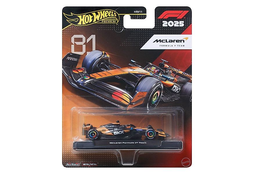 Hot Wheels Spielzeug-Auto Hot Wheels Premium F1 - Team Mc Laren Driver 1 günstig online kaufen