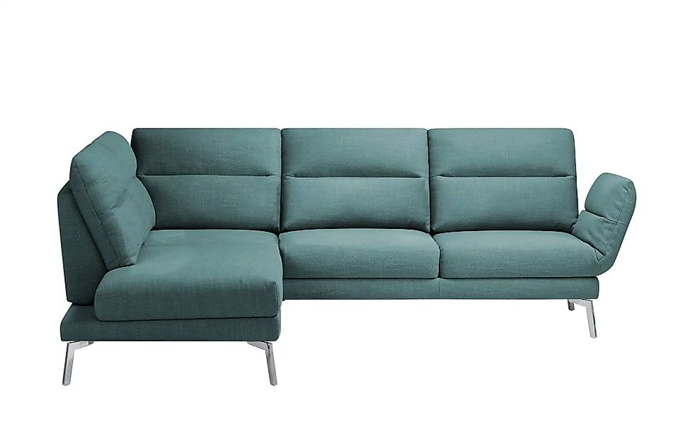 Max Schelling Ecksofa  Sentence ¦ türkis/petrol ¦ Maße (cm): B: 250 T: 208. günstig online kaufen
