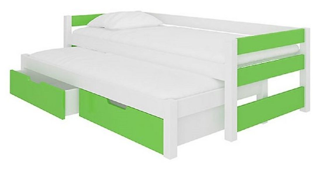 Kinderbett FRAGA (mit 2 Schlafgelegenheiten), Farbe wählbar günstig online kaufen