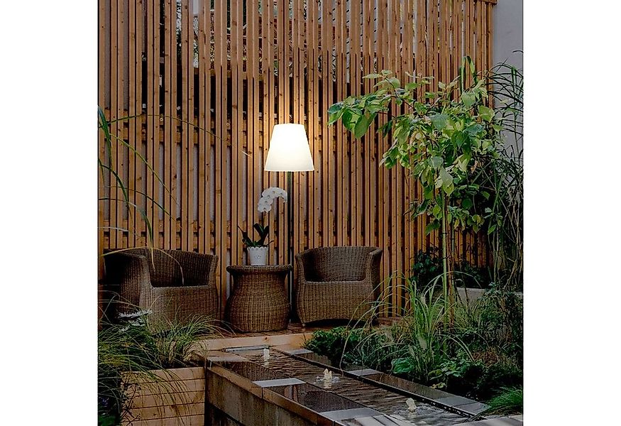 Thomas Philipps LED Außen-Stehlampe Solar Outdoor-Stehlampe mit Farbwechsle günstig online kaufen