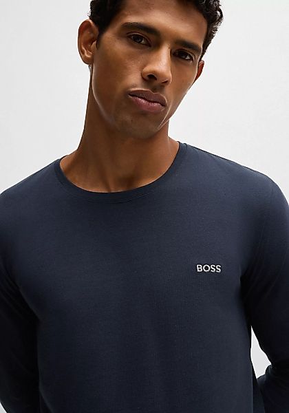 BOSS Langarmshirt "Mix&Match LS-Shirt R", mit BOSS Stickerei auf der Brust günstig online kaufen