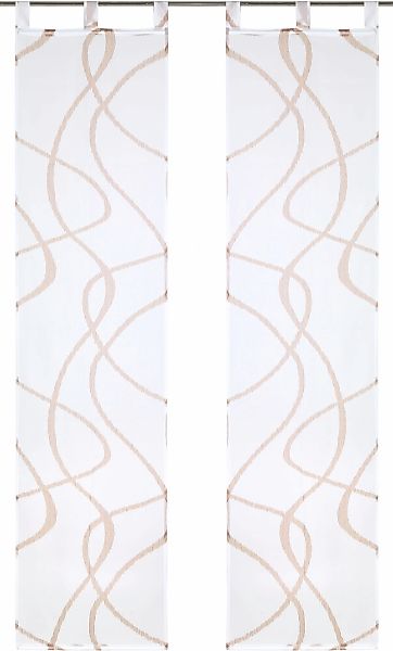 my home Schiebegardine "Bene" Schlaufen 2 Stk. tlg. Inkl. Beschwerungsstang günstig online kaufen