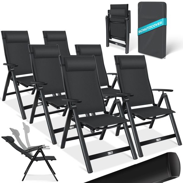 KESSER Gartenstuhl (6 St), Hochlehner mit günstig online kaufen