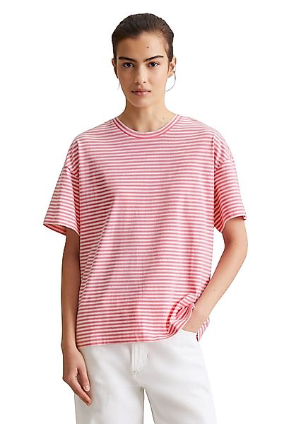 Marc O'Polo DENIM T-Shirt geringelt, Rundhals, günstig online kaufen