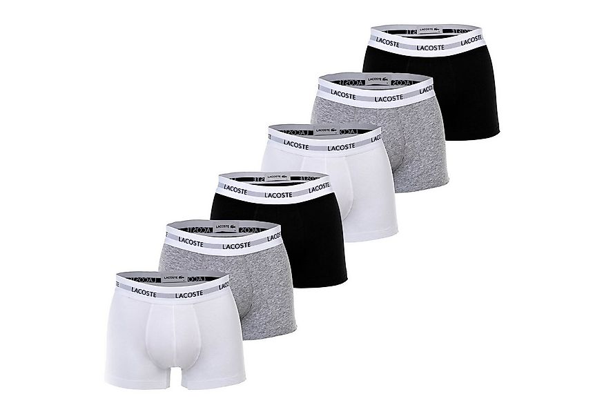 Lacoste Boxer Herren Boxershort 6er Pack Baumwolle (Packung, 6er Pack) günstig online kaufen