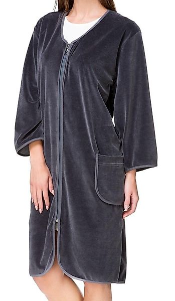 Aquarti Damenbademantel Aquarti Damen Velours Bademantel günstig online kaufen