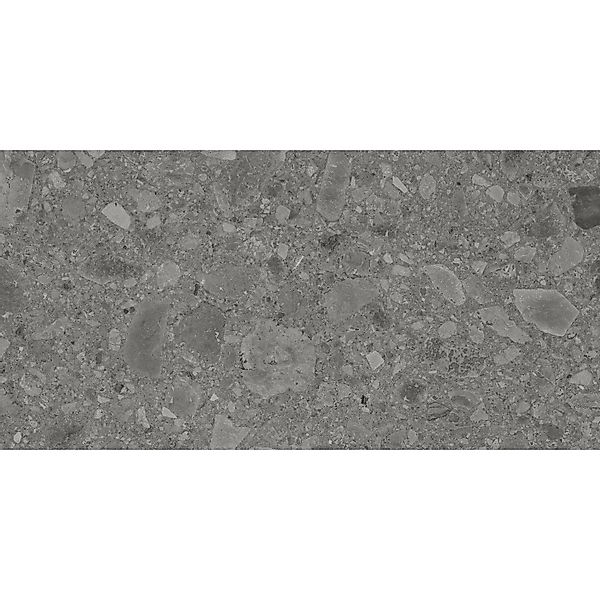 Bodenfliese Feinsteinzeug Grau Glasiert Matt 60 cm x 30 cm günstig online kaufen