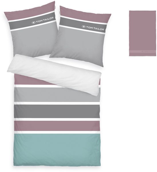 TOM TAILOR HOME Bettwäsche "Felix in Gr. 135x200 oder 155x220 cm" 3 Stk. tl günstig online kaufen