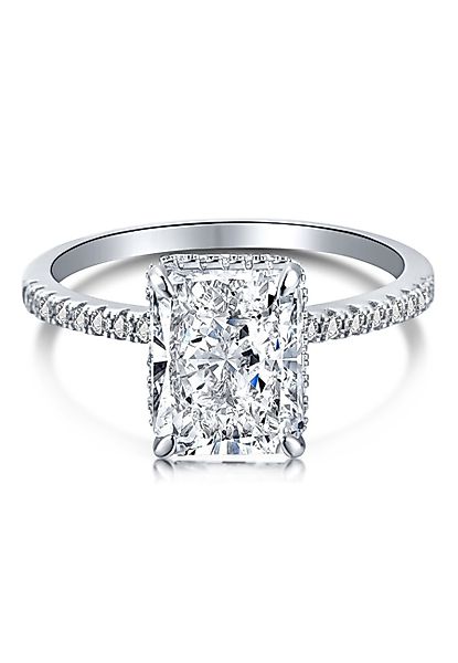 BRELLATO Silberring Damen Cocktailring Cubic Zirconia günstig online kaufen