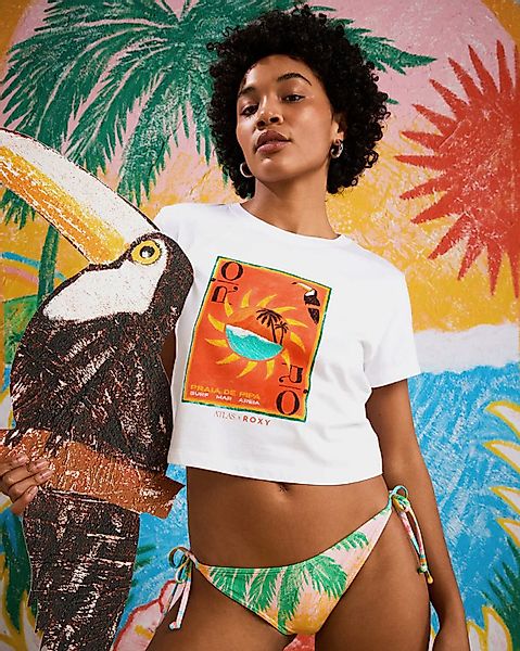 Roxy Crop-Top Atlas Ocean Regular Crop günstig online kaufen
