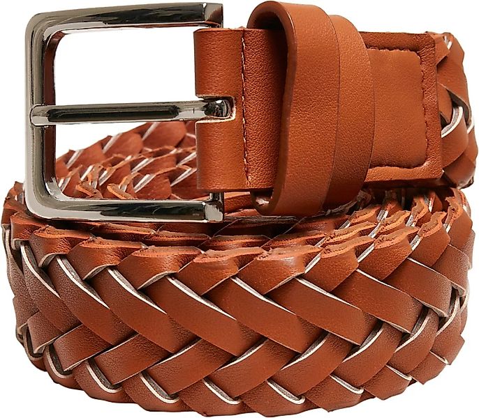 URBAN CLASSICS Hüftgürtel "Accessoires Braided Synthetic Leather Belt" günstig online kaufen