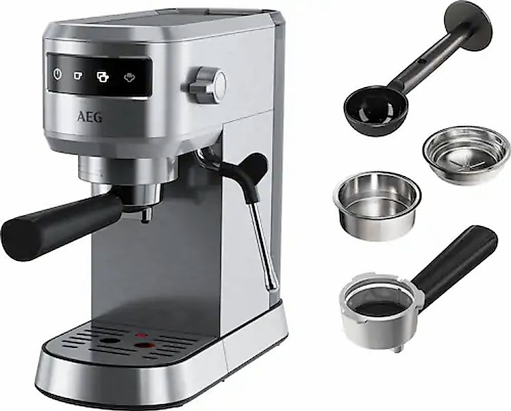 AEG Espressomaschine »Gourmet 6 EC6-1-6ST«, Korbfilter, Siebträger günstig online kaufen