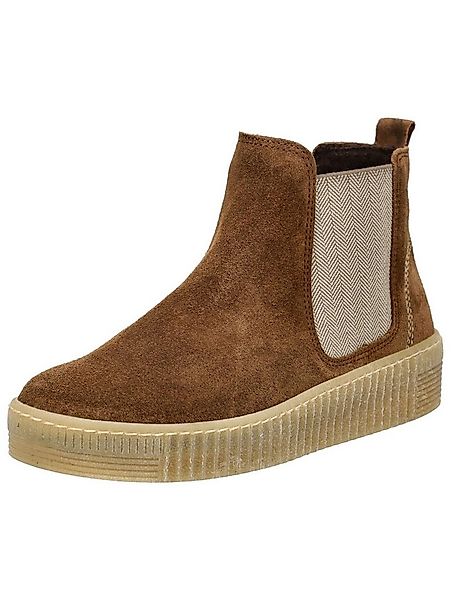Gabor Gabor Stiefelette Veloursleder/Textil Plateaustiefelette günstig online kaufen
