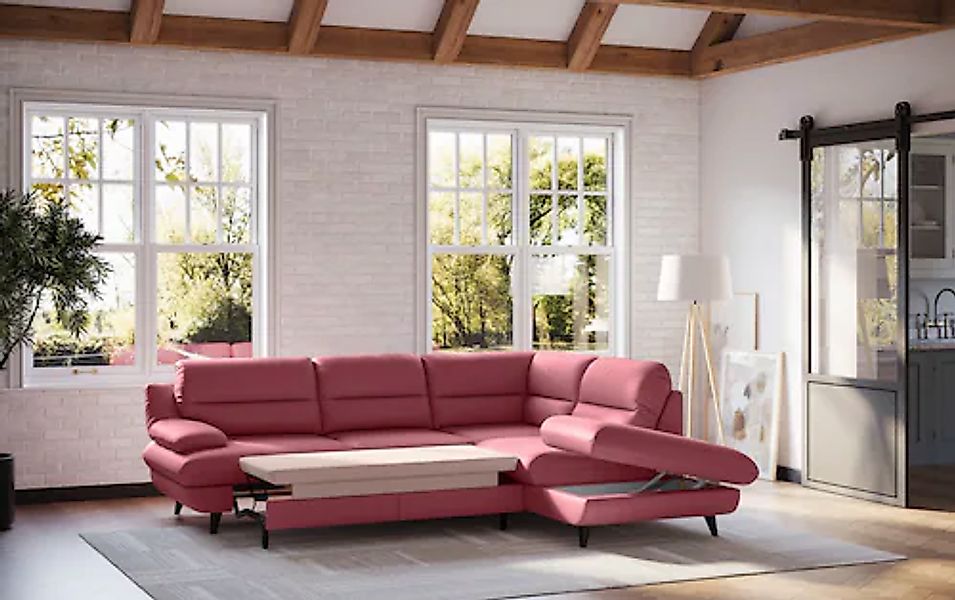 COTTA Ecksofa »Pike L-Form« Zeitloses Design günstig online kaufen